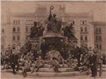 Gli studenti del "k.k. Reform-Realgymnasium a Bolzano" in una foto pubblicata dal giornale bolzanino "Der Tiroler" del 3 luglio 1918