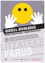 Uno dei manifesti della campagna di sensibilizzazione "Diritti umani e integrazione in Alto Adige" al via il 16.02