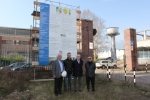 Sono partiti i lavori per il Parco tecnologico: (da sx.) Guido Volcan, Martin Vallazza, Josef March, Claudio Lucchin