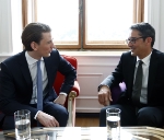 Il presidente Kompatscher a colloquio con il ministro Kurz a Vienna