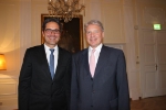 Il presidente Arno Kompatscher con il nuovo ambasciatore austriaco in Italia, René Pollizer