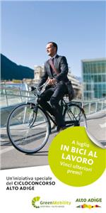 Dal 1° al 31 luglio per Green Mobility cicloconcorso estivo “In bici al lavoro”