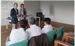 L’assessora Stocker nel corso del suo incontro con i tutori dei futuri medici di medicina generale 