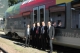 Große Freude über neue Züge: (v.l.) SAD-Bahndirektor Chiusa, Michael Prader (STA), SAD-Präsident Christoph Perathoner, LR Widmann und Trenitalia-Regionaldirektor Hopfinger