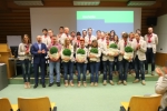 Das Südtiroler WM-Team noch einmal vereint an der Fachschule Laimburg mit Schuldirektor Paul Mair. Foto: LPA/me