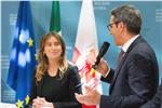 Ministerin Boschi und Landeshauptmann Kompatscher - Foto: LPA/ohn