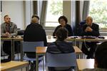 Für Ladiner mit ladinischer Schulbildung und Hochschulstudium in deutscher oder italienischer Sprache braucht es keinen Dreisprachigkeitsnachweis mehr. Im Bild: Eine Prüfungskommission bei einer Probeprüfung. Foto: LPA/mgp