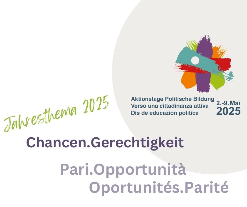 Aktionstage politische Bildung: Jahresthema 2025