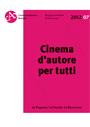 copertina cinema d'autore per tutti maggio