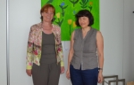 L’ass. Martha Stocker con Agnes Haller, segretaria provinciale di CISL/SGB