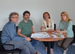 L’assessora Stocker nel corso dell’incontro informativo presso il Distretto sociale di Bolzano