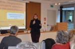 L’assessora Stocker nel corso dell’incontro