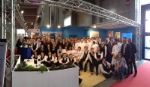 Lo staff della Scuola alberghiera "Cesare Ritz" di Merano che ha preso parte con successo a Fiera Hotel 2015