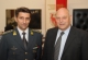 Il comandate uscente della Guardia  di Finanza, colonnello Giovanni Avitabile, ed il presidente della Provincia Luis Durnwalder