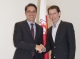 Il Presidente della Provincia di Bolzano Arno Kompatscher con il Ministro degli esteri austriaco Sebastian Kurz