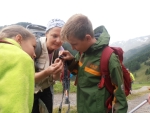 Junior ranger nel parco naturale Gruppo di Tessa nel 2014 (Foto Ufficio parchi naturali)