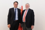 Il presidente Kompatscher ocn il presidente del Forum Alpbach Franz Fischler