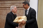 Il presidente Kompatscher a Linz con il governatore Pühringer (Foto Land OÖ/Kauder)