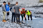 Misurazioni sulla portata del rio Trafoi 