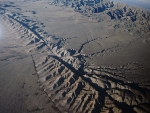 Un’immagine della faglia di S. Andrea in California