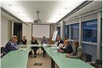 L’assessora al lavoro, Martha Stocker, nel corso dell’incontro con i rappresentanti delle associazioni economiche