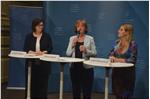 Christine Platzer, Martha Stocker und Ulrike Oberhammer (v.l.n.r.) stellten heute den neuen Lehrgang für Frauen in Verwaltungsräten vor.