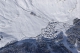 Die Ortschaft Pfelders im hintersten Passeiertal in einer Luftaufnahme.