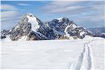 Welchen Weg der Nationalpark Stilfserjoch künftig in der strategischen Positionierung einschlagen wird, wird derzeit erarbeitet; im Bild Königsspitze und Ortler. Foto: Nationalpark Stilfserjoch / Thomas Martini.