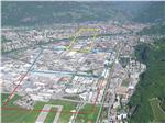 Il piano di rischio aeroportuale riguarda la zona di Bolzano Sud. Foto: USP