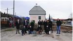 Sopralluogo ai lavori nel piazzale davanti alla stazione di Collalbo (Foto: ASP, STA/Elisa Zambiasi)